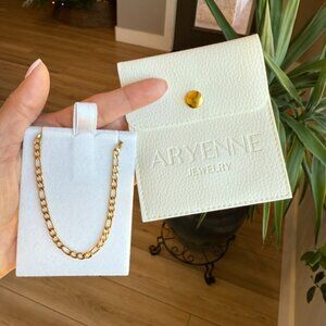 🩷 2/$25 - 14" Stainless Steel Curb Chain Choker - 18k Gold Plated